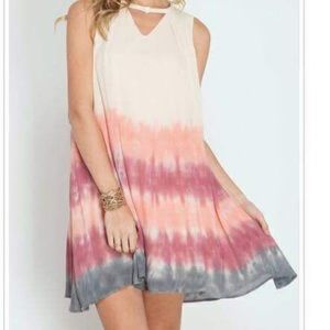 Tye dye shift dress!